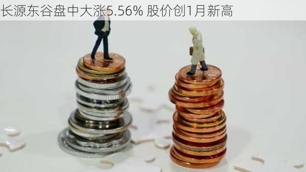 长源东谷盘中大涨5.56% 股价创1月新高