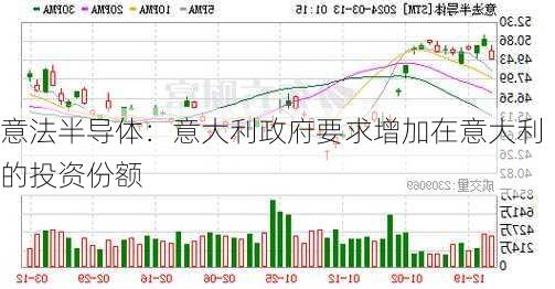 意法半导体：意大利政府要求增加在意大利的投资份额