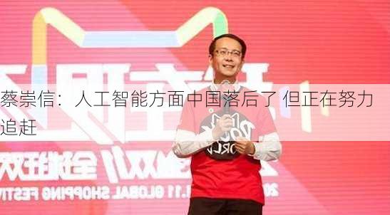 蔡崇信：人工智能方面中国落后了 但正在努力追赶