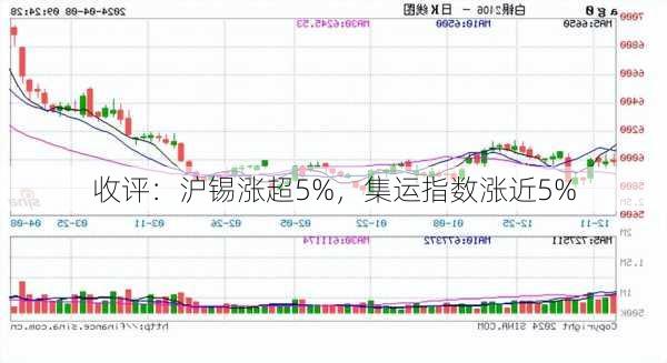 收评：沪锡涨超5%，集运指数涨近5%