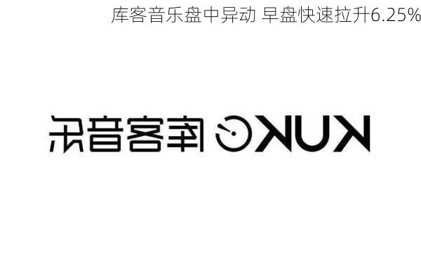 库客音乐盘中异动 早盘快速拉升6.25%