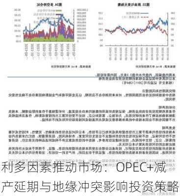 利多因素推动市场：OPEC+减产延期与地缘冲突影响投资策略