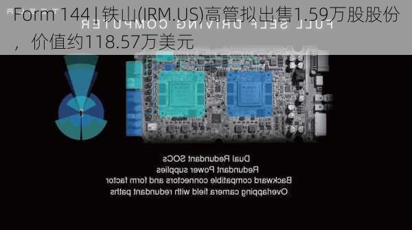 Form 144 | 铁山(IRM.US)高管拟出售1.59万股股份，价值约118.57万美元