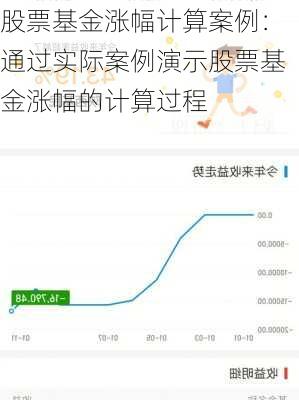 股票基金涨幅计算案例：通过实际案例演示股票基金涨幅的计算过程