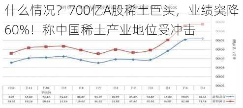 什么情况？700亿A股稀土巨头，业绩突降60%！称中国稀土产业地位受冲击