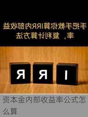 资本金内部收益率公式怎么算