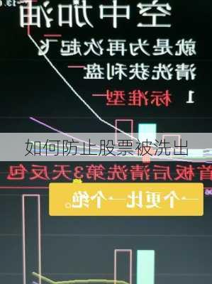 如何防止股票被洗出