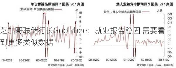 芝加哥联储行长Goolsbee：就业报告稳固 需要看到更多类似数据