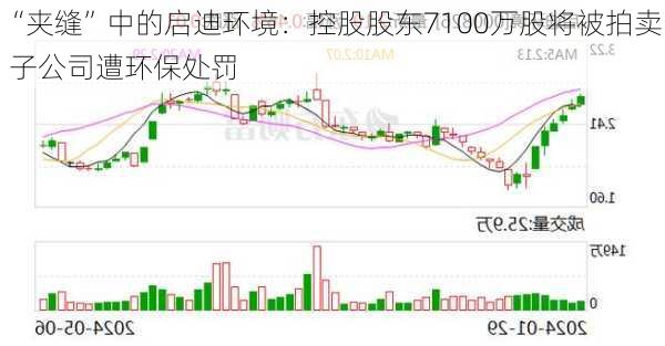 “夹缝”中的启迪环境：控股股东7100万股将被拍卖 子公司遭环保处罚