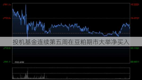 投机基金连续第五周在豆粕期市大举净买入