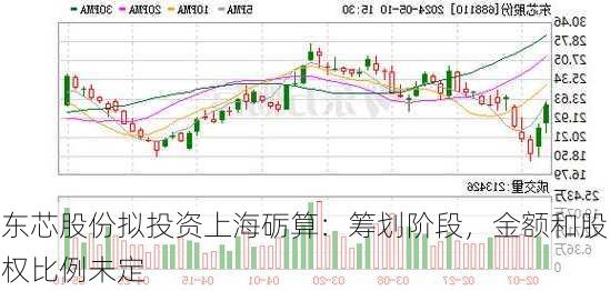 东芯股份拟投资上海砺算：筹划阶段，金额和股权比例未定