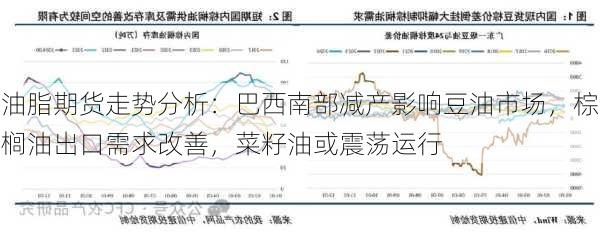 油脂期货走势分析：巴西南部减产影响豆油市场，棕榈油出口需求改善，菜籽油或震荡运行