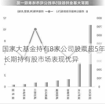 国家大基金持有8家公司股票超5年 长期持有股市场表现优异