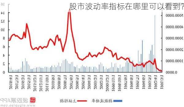 股市波动率指标在哪里可以看到？