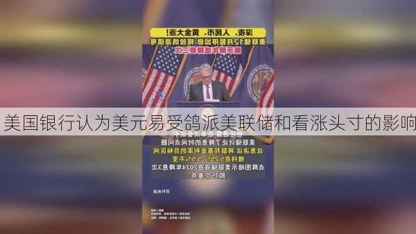 美国银行认为美元易受鸽派美联储和看涨头寸的影响