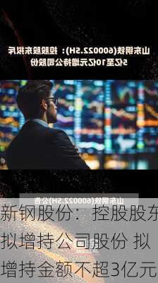 新钢股份：控股股东拟增持公司股份 拟增持金额不超3亿元