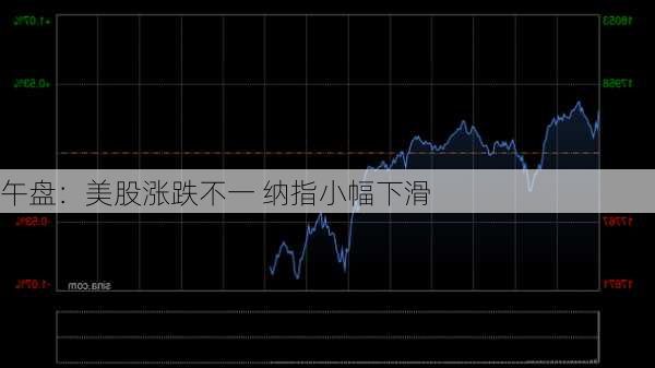 午盘：美股涨跌不一 纳指小幅下滑