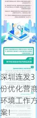 深圳连发3份优化营商环境工作方案！