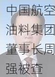 中国航空油料集团董事长周强被查