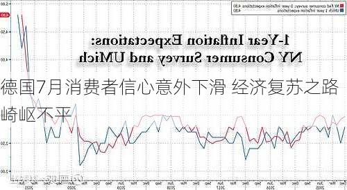 德国7月消费者信心意外下滑 经济复苏之路崎岖不平