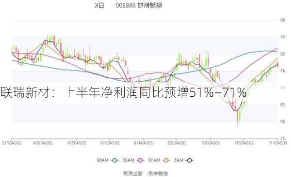 联瑞新材：上半年净利润同比预增51%―71%