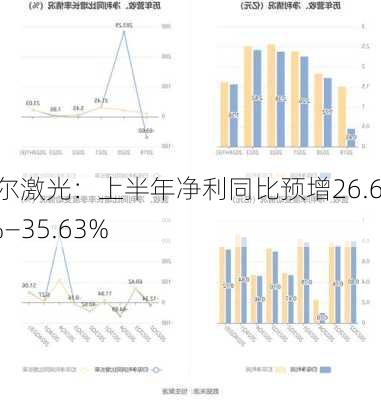 帝尔激光：上半年净利同比预增26.69%―35.63%