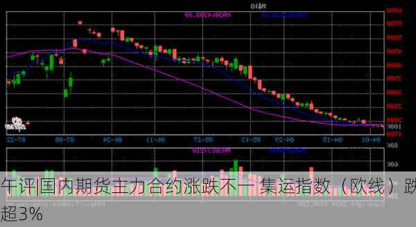 午评|国内期货主力合约涨跌不一 集运指数（欧线）跌超3%