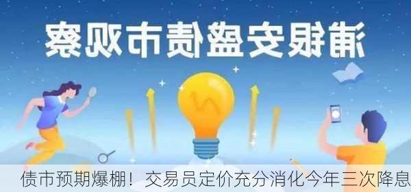 债市预期爆棚！交易员定价充分消化今年三次降息