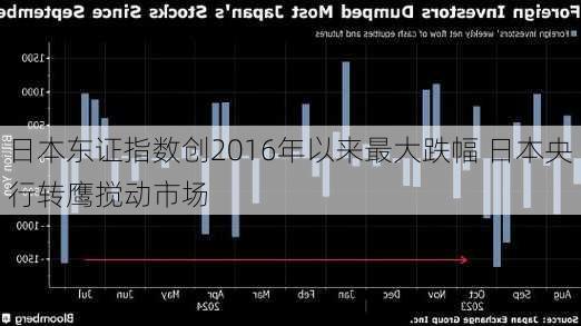 日本东证指数创2016年以来最大跌幅 日本央行转鹰搅动市场