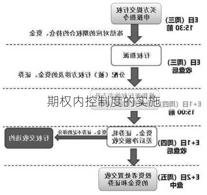 期权内控制度的实施