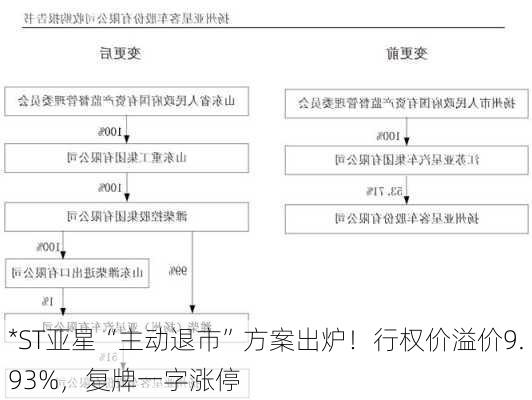 *ST亚星“主动退市”方案出炉！行权价溢价9.93%，复牌一字涨停