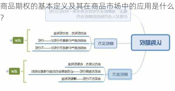 商品期权的基本定义及其在商品市场中的应用是什么？