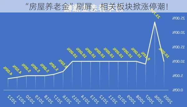 “房屋养老金”刷屏，相关板块掀涨停潮！