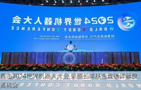 直击2024世界机器人大会 景顺长城基金直播详解投资机会