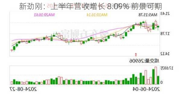 新劲刚：上半年营收增长 8.09% 前景可期