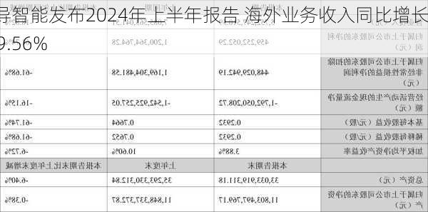 先导智能发布2024年上半年报告 海外业务收入同比增长159.56%