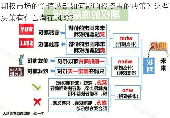 期权市场的价值波动如何影响投资者的决策？这些决策有什么潜在风险？