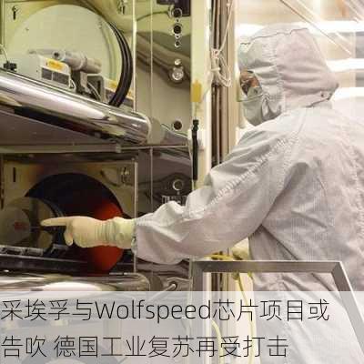 采埃孚与Wolfspeed芯片项目或告吹 德国工业复苏再受打击