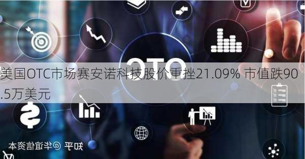 美国OTC市场赛安诺科技股价重挫21.09% 市值跌90.5万美元