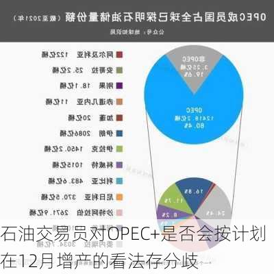 石油交易员对OPEC+是否会按计划在12月增产的看法存分歧