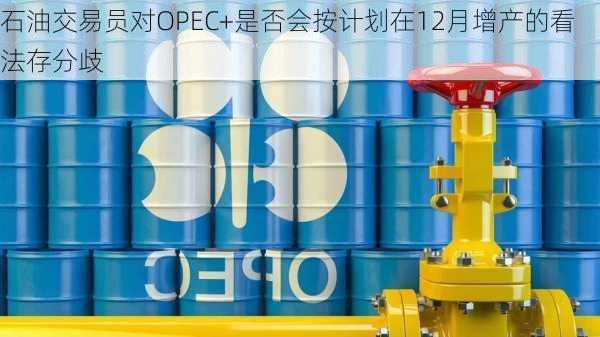 石油交易员对OPEC+是否会按计划在12月增产的看法存分歧