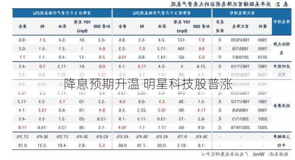 降息预期升温 明星科技股普涨